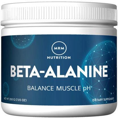 MRM Nutrition Beta-Alanine | Balance Muscle pH | Performance + Endurance | Gluten-Free + Vegan | 125 Servings