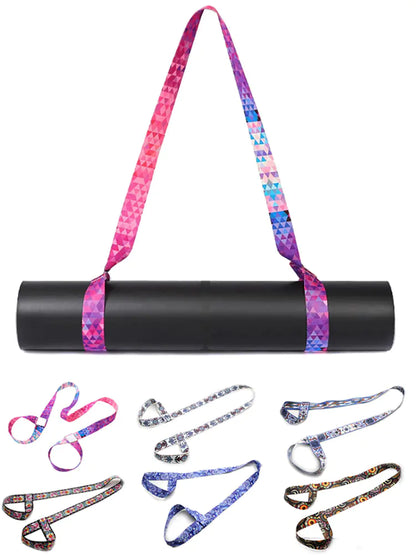 Adjustable Yoga Mat Strap for Easy Carrying and Exercise